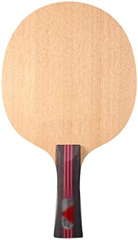 Pdgjg дрвена маса тенис сечило сечило 6мм чинија за дебелина од дрво пинг понг сечило лопатка со долги делови од тенис