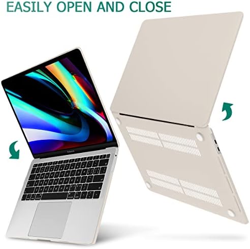 Мај Чен компатибилен со MacBook Pro 13 Inch Case 2020 2021 2022 Model Model A2338 M1 A2251 A2289, пластична тврда школка со тастатура