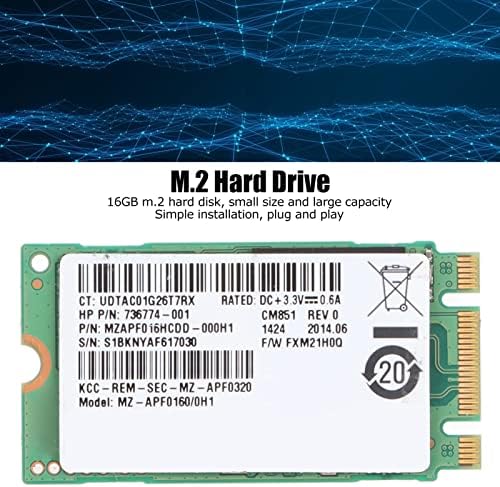 SSD SATA M.2 2242 16 GB Внатрешен погон на цврста состојба, М.2 2242 Хард диск за десктоп лаптоп, хард диск со високи перформанси,