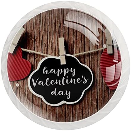 12 Парчиња Бели Тркалезни Копчиња На Кабинетот Среќен Ден На Вљубените Љубов Облека