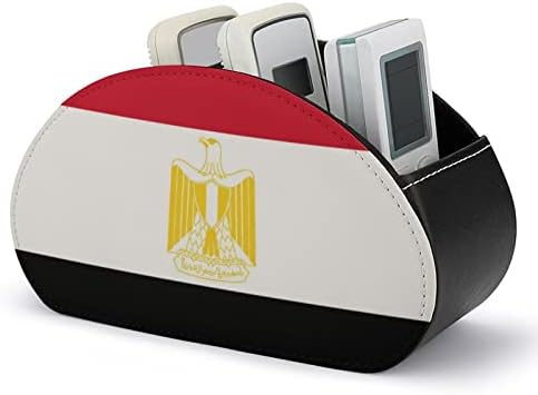 Организатор за складирање на далечински управувач со далечинско ТВ -Контрола Египет со 5 оддели за спална соба за десктоп
