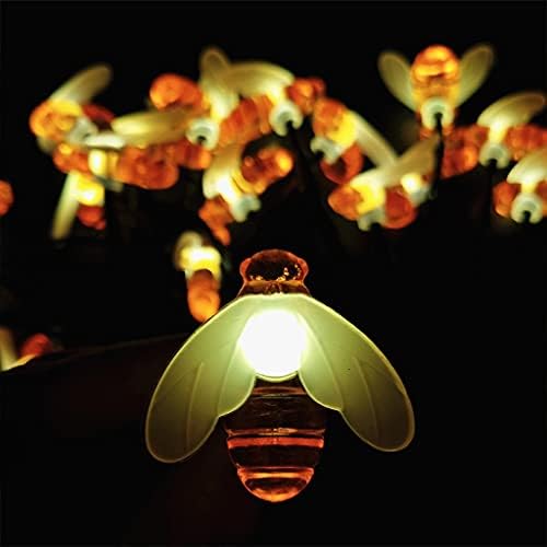 Techinal 1 пакет соларна пчела стил на самовила светла 30 LED симпатични лево светла за мед