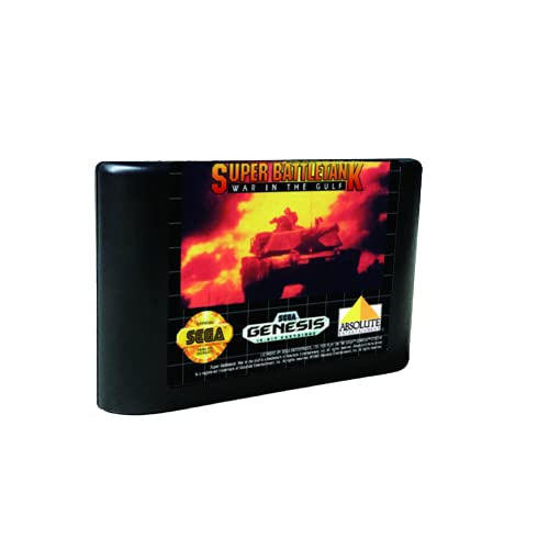 Супер борбена војна на кралската ретро Гари Кујна во Заливот - УСА Етикета Флешкит Д -р картичка за конзола за видео игри Mega Genesis Megadrive