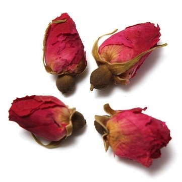 50g црвена роза пупка здравство убавина подигнете боја кинески цвет чај
