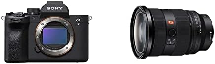 Sony алфа 7 IV Целосна Рамка Огледало Заменливи Објектив Камера, Само Тело, Црна &засилувач; Sony FE 24-70mm F2. 8 GM Ii Објектив