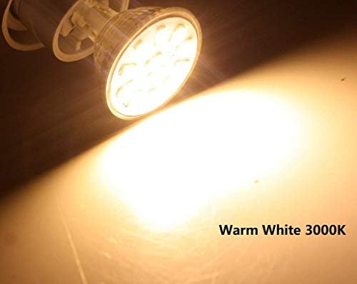 Lxcom ОСВЕТЛУВАЊЕ LED Mr11 Сијалица 6 Пакет 5W LED Поплава Светлина 40W Халоген Замена GU4 Би-Пински База Топло Бело 3000K MR11