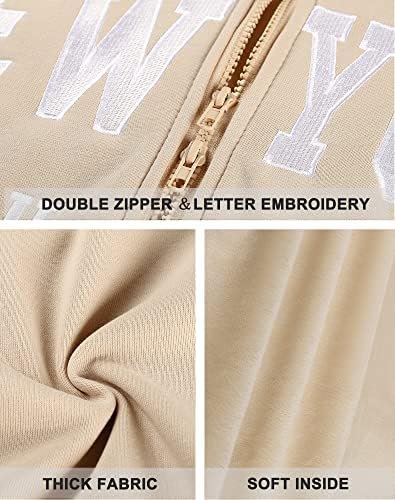 Blingfit zip up ouldies за жени преголеми y2k кадифено џемпер со долг ракав 2023 модна качулка со џеб со џеб