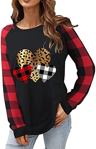 Маици за тинејџерки жени смешни графички печатени обични врвови кратки долги ракави пулвер класични основни маички кошули туника
