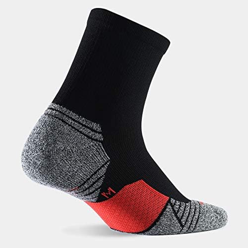 Талкаат машки атлетски чорапи на глуждот 6 пара, кои трчаат чорапи за спортови со ниско сечење велосипедски чорапи 6-9/10-12/12-14