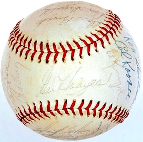 1968 NYујорк Метс Гил Хоџис Том Савер Нолан Рајан Тим го потпиша Бејзбол ПСА ЛОА - Автограм Бејзбол
