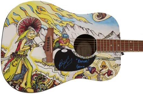 Trucks Jaimoe & Butch Trucks потпишаа автограм со целосна големина обичај еден од еден вид 1/1 Gibson Epiphone Acoustic Guitar W/ James Spence Authentication JSA Coa - Тапанарот на групата „Алман брадерс“ - Дик?