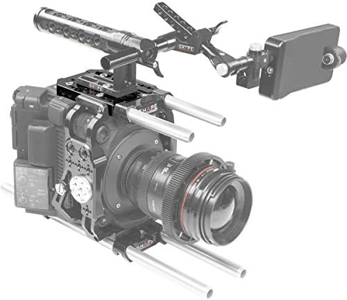 Облична горната плоча со 2x 15 mm 4 прачка за камера на Canon C500 Mark II