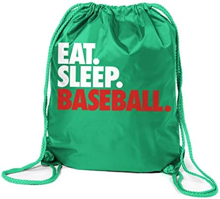 Халкталкспорт Бејзбол Спорт Пакет Цинч Вреќа / Јадете Бејзбол За Спиење