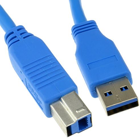 KENABLE USB 3.0 SuperSpeed Кабел Тип Приклучок а До Тип Б Приклучок Сина 50cm 0.5 m