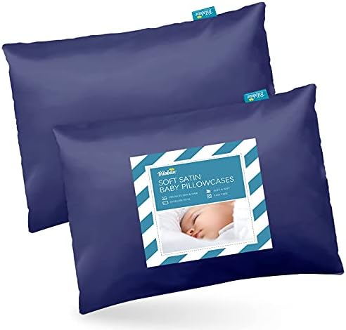 Креветче за креветчиња 2 пакувања опремени за стандардно печатење на срце и ленти со сатенско дете дете од пилод 2 пакет морнарица сина