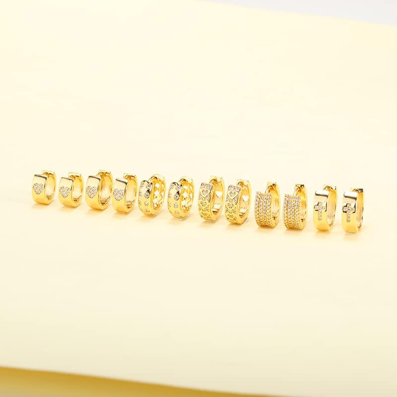 T3STORE минималистичка геометриска рунда цирконска уво тока за жени трендовски забави свадбени обетки за накит додатоци за забава-10605