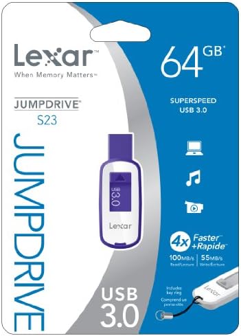 Lexar JumpDrive S23 16GB USB 3.0 Флеш Диск LJDS23-16GASBNA