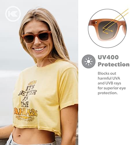 Нокаутирам Седумдесет И Девет Поларизирани Очила за Сонце за Мажи &засилувач; Жени, Целосна Ув400 Заштита