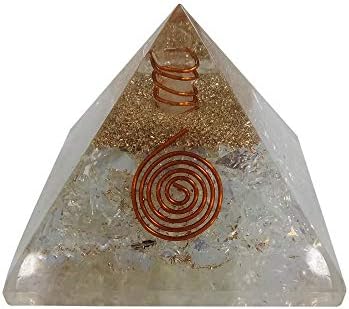 Оргон пирамида Голем генератор на опалитна кристална енергија ЕМФ Заштита за заздравување на медитација