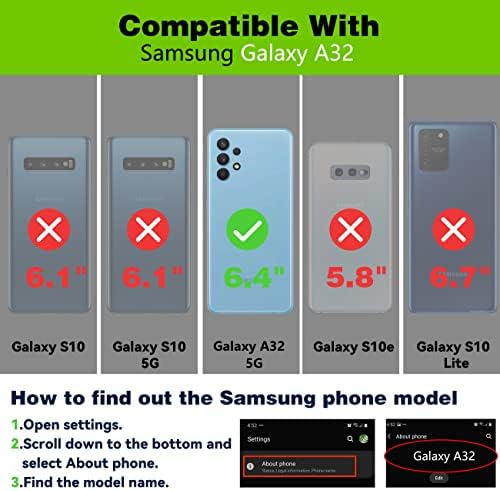 Opplog Tpu Случај За Samsung Galaxy A32 Цртан Филм Симпатична 3d Каваи Забавен Дизајн Мека Корица, Кул Смешна Мода Уникатни Јасни Класични Случаи