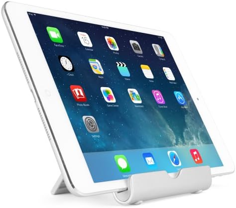 Штанд на Boxwave и монтирање компатибилен со Apple iPhone 14 Pro - VersaView Aluminum Stand, преносен, штанд за гледање со повеќе