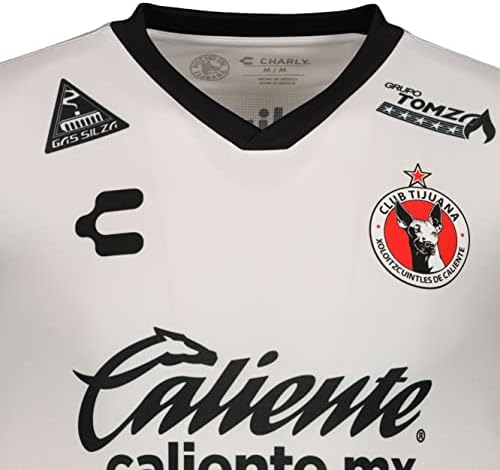 Чарли машки Xolos de Tijuana Away Soccer Jersey 2021/22