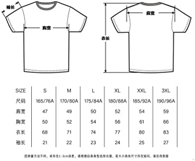 ZPDXDP Ace Fashion Black Chart Cotton краток ракав летен машки кошули за вежбање тренинг фитнес лабава маици обични врвови
