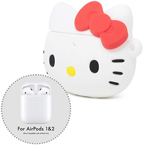 Iface Hello Kitty & Friends Figure AirPods Case компатибилен со AirPods 1 -ви / 2 -ри генерал - Симпатична силиконска заштитна обвивка [Вклучен