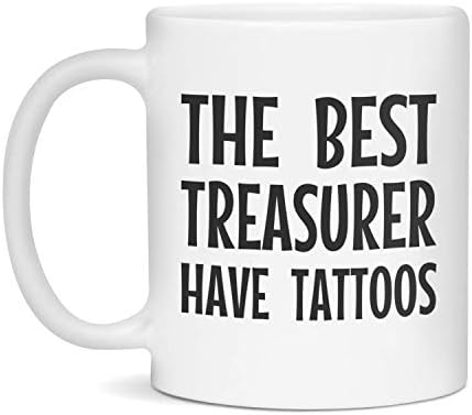 Најдобриот Благајник Има Тетоважи, Бело Од 11 Унци