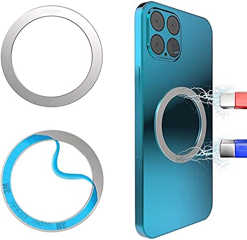 Ringвонеч на Boxwave Magnetosafe - Металик сребро, паметен гаџет за паметни телефони и таблети