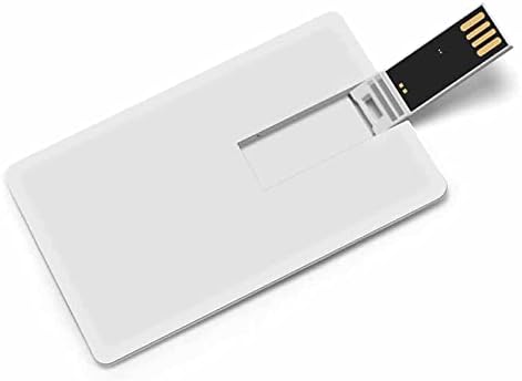 Кредитна картичка со црвени камо -коњи USB Flask Персонализирана меморија за складирање на мемориски стапчиња 32G