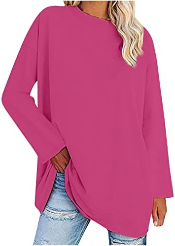Џемпери за руно за жени новини печати со долга ракав блуза зимска кадифен блуза пуловер