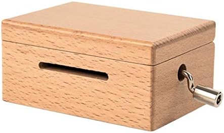 Wybfztt-188 Music Music Crank Music Box со хартија за лепак за лепак со музичка акција за звук кутија за звук подарок