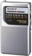 Sony ICF-S10MK2 џеб AM/FM радио, сребро