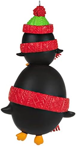 Hallmark Keepsake Божиќниот украс, година од 2021 година, тато и син пингвини