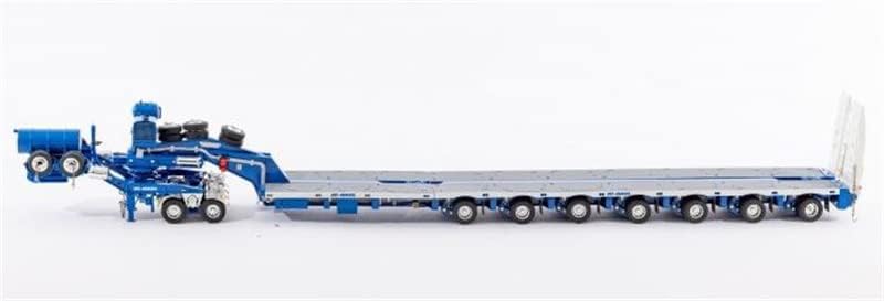 За Дрејк 2x8 dollly + 7x8 управувач со низок товар за Hi Haul 1:50 Diecast Truck Pre-Builed Model