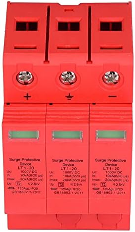 Уред за заштита на електрична енергија DC, 3P 3.0KV Surge Protector Arsester уред за заштита на молња