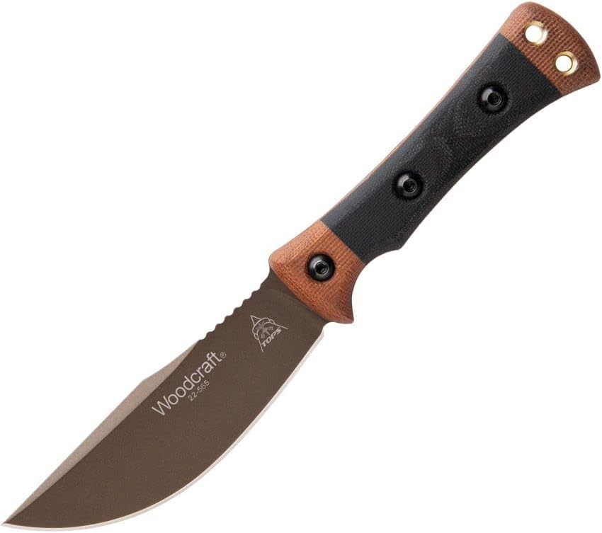 Врвови ножеви со фиксиран нож со сечила со кожна обвивка - WC -01