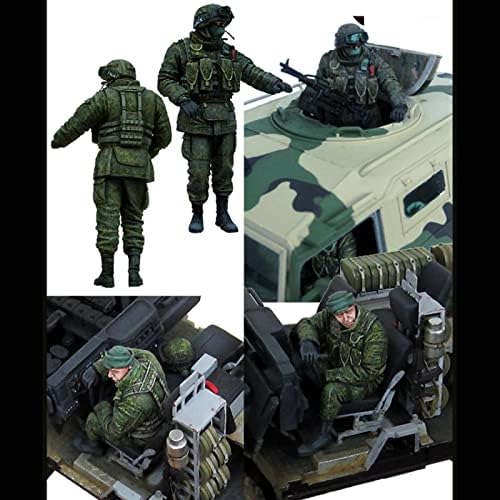 Гудмоел 1/35 Руски командоси и цивилни девојки смола Војник Модел/Неисправен и необоен минијатурен комплет/YH-5025