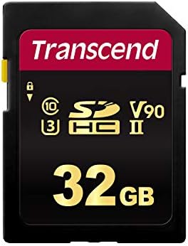 Трансцендент 32 GB Uhs-Ii Класа 3 V90 SDHC Флеш Мемориска Картичка