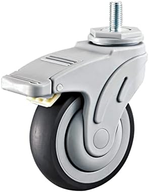 Rfxcom Неми Универзална Пластична Тркала Тркала Не-Лизгање Отпорни на Абење 1Pcs