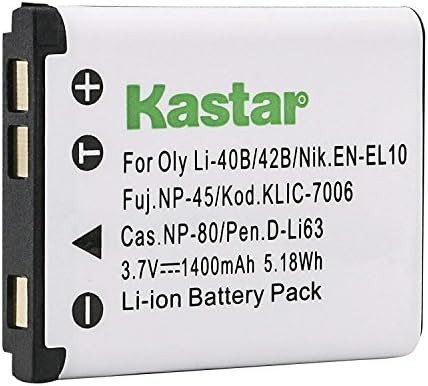 Кастар К7006 Батерија За КОДАК КЛИЦ-7006 Ник ЕН-ЕЛ10 Литиум-јонска Батерија на Полнење И Дигитална Камера Кодак Ник