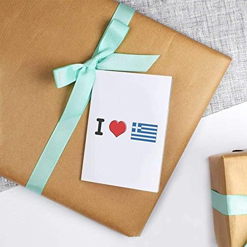 5 х А1 Ја Сакам Грција Подарок Завиткајте/Завиткајте Хартиени Листови