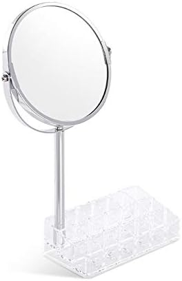 ДИТУДО Огледала Суета Огледало Со Двојна Кутија За Складирање, Огледало За Шминка Лупа Огледало За Убавина