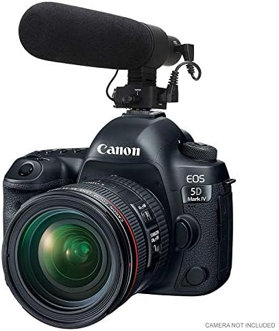 Дигитален NC Advanced Super Cardioid микрофон за Canon DSLR & VIDEO со Dead Cat Wind Muff