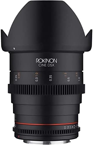 Rokinon 24mm T1. 5 Голема Брзина Широк Агол Cine DSX Објектив За Fuji X