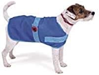 Petface Cooling Кул лето кучиња палто за кученца кученце јакна од 40см топлина/патување | Сина