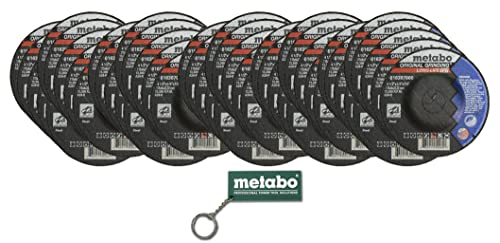 Metabo 616307000 4-1/2 x 1/4 A24R тип 27 депресивен центар за мелење на мелење 50 пакувања