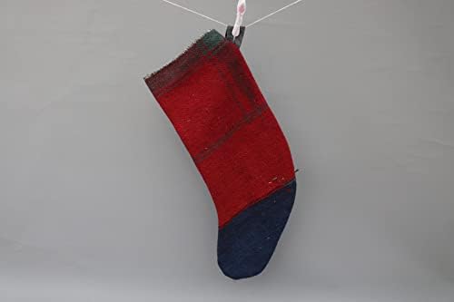 Подарок за перница Сарикаја Божиќно порибување, црвено порибување, шарени божиќни чорапи, порибување на Килим, порибување на Санта Круз, Божиќно порибување, 508