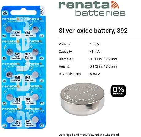 Рената Батерии 392 Сребрен Оксид 1.55 V Батерија